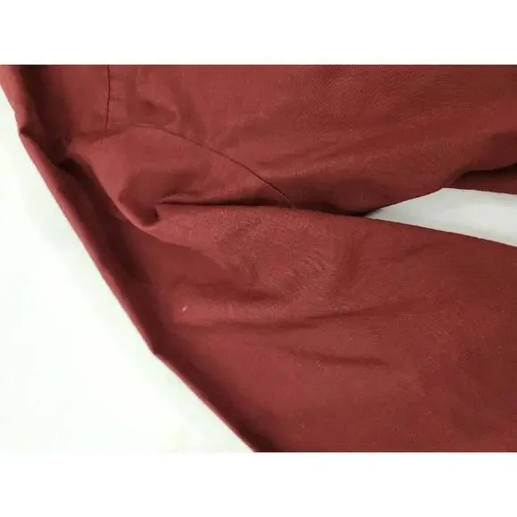 Vintage Men’s Medium Chute Red Maroon Western Pearl Snap Embroidered Wagon Shirt - Picture 12 of 15